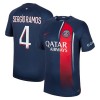 Maglia ufficiale Paris Saint Germain 2023-24 Sergio Ramos 4 Casa per Uomo